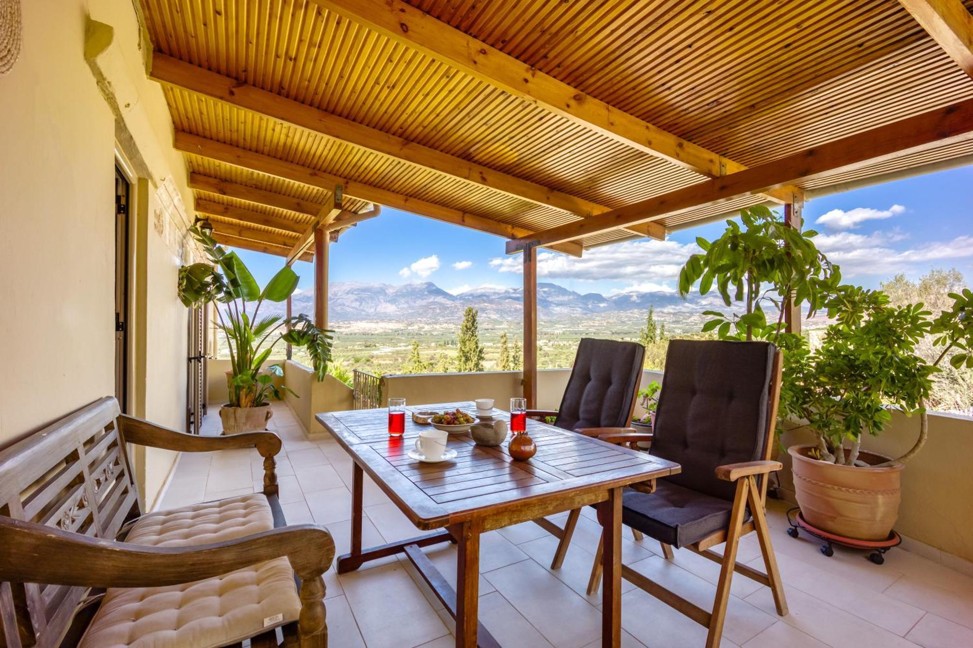 Serenity View - Traditional Village Apartment Kouses Exteriör bild